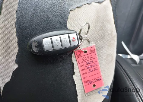 2014 Infiniti Qx70 z USA, uszkodzony, nr VIN JN8CS1MU8EM450946